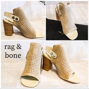 NIB! RAG & BONE LEIGH SANDAL STUCCO